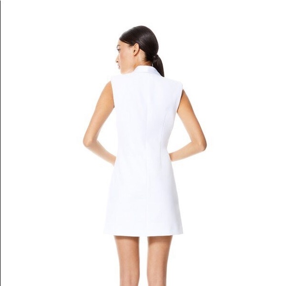 ALICE+OLIVIA VALENTINA TUXEDO DRESS - Picture 5 of 5